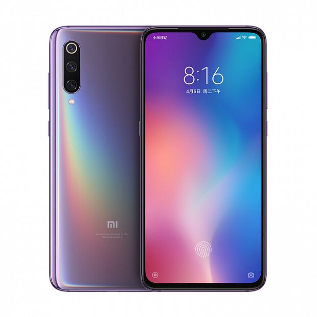 Смартфон Xiaomi Mi 9 256GB/8GB (Purple/Фиолетовый)  - характеристики и инструкции - 1