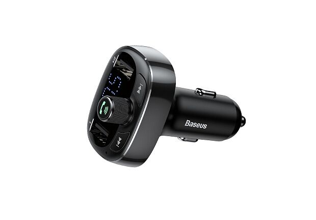 Автомобильный FM-трансмиттер Baseus Typed Bluetooth MP3 Car Charger Tarnish CCALL-TM01 (Black/Черный) : характеристики и инструкции - 3