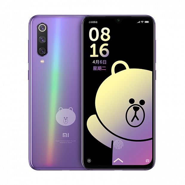 Xiaomi Mi 9 SE Brown Bear Limited Edition 128GB/6GB (Purple/Фиолетовый)  - характеристики и инструкции - 1