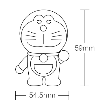 Набор ароматизаторов воздуха в машину Xiaomi Doraemon Dream Car Air Outlet Aromatherapy Suit (Blue) : отзывы и обзоры - 2