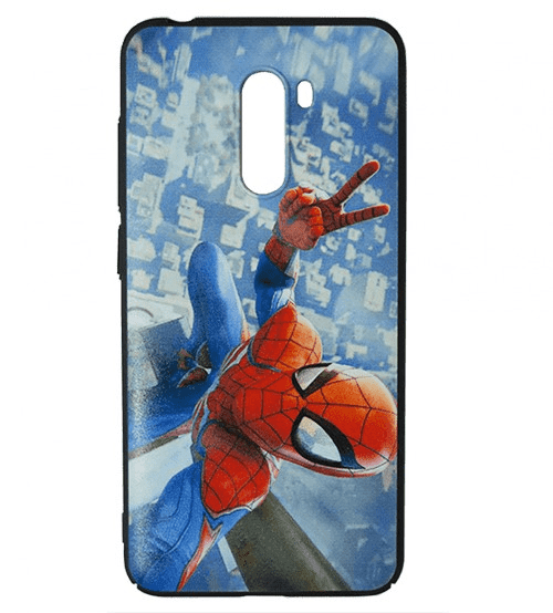 Внешний вид внутренней части чехла Spider-Man Marvel для Xiaomi Pocophone F1