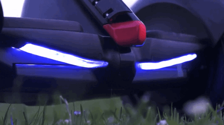 Работа подсветки на гироскутере Xiaomi Ninebot Mini Pro Пример работы подсветки на гироскутере Xiaomi Ninebot Mini Pro