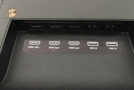 Разъемы в Xiaomi Mi TV 3S Расположение разъемов в Xiaomi Mi TV 3S