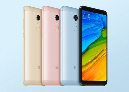 Цветовая палитра Xiaomi Redmi 5 Plus Расцветки корпуса Xiaomi Redmi 5 Plus
