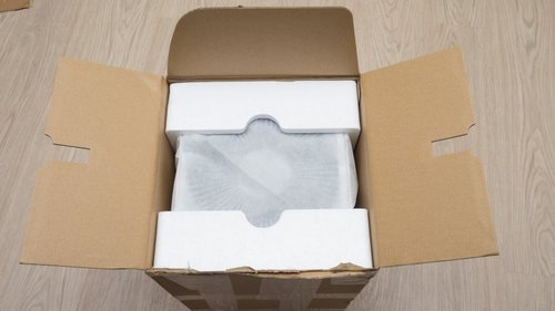 Xiaomi Air Purifier 2 в упаковке Упаковка очистителя воздуха Xiaomi Air Purifier 2