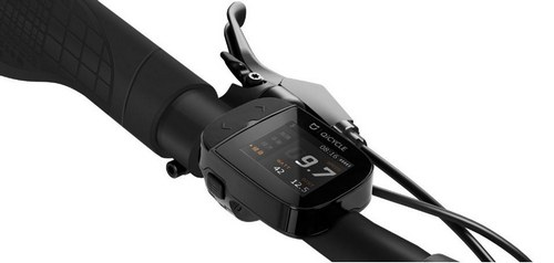 Бортовой компьютер электровелосипеда Xiaomi Mijia QiCycle Дизайн бортового компьютера электровелосипеда Xiaomi Mijia QiCycle