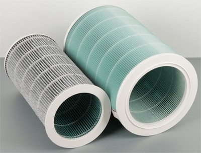 Фильтры очистителя воздуха Xiaomi Mi Air Purifier Внешний вид фильтрующих элементов очистителя воздуха Xiaomi Mi Air Purifier