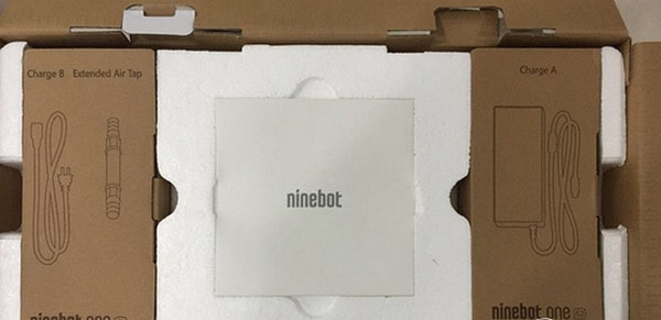 Упаковка моноколеса Xiaomi NineBot One S2 Внешний вид упаковки моноколеса Xiaomi NineBot One S2