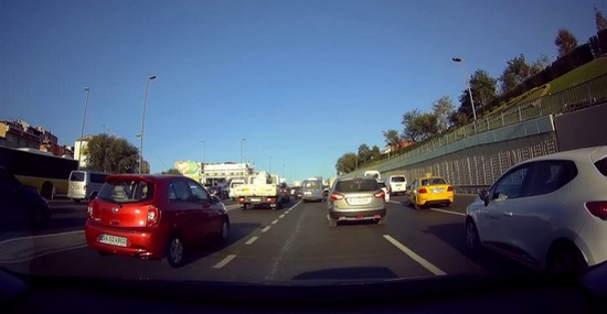 Пример записи с видеорегистратора SJCAM M30 Пример видеозаписи с видеорегистратора SJCAM M30