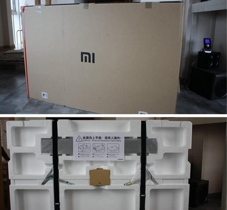 Упаковка Xiaomi Mi TV 3S Комплектация Xiaomi Mi TV 3S