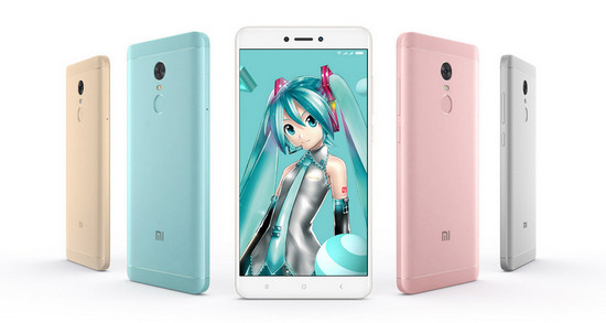 Цветовой ряд смартфонов Xiaomi Redmi Note 4X Внешний вид смартфонов Xiaomi Redmi Note 4X