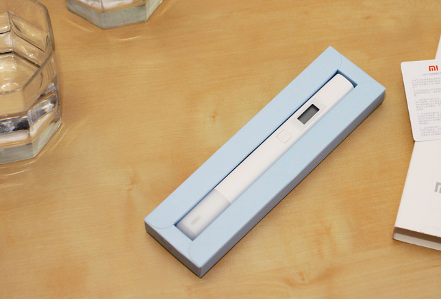 Открытая коробка с Xiaomi Mi TDS Pen Tester Water Quality Открытая коробка с Xiaomi Mi TDS Pen Tester Water Quality