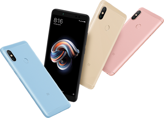 Цвета корпуса Xiaomi Redmi Note 5 Цветовая палитра Xiaomi Redmi Note 5