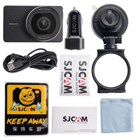 Комплектация видеорегистратора SJCAM M30 Элементы комплекта видеорегистратора SJCAM M30