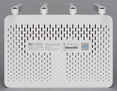 Вентиляционная решетка роутера Xiaomi Mi Router 3 AC1200 Внешний вид вентиляционной решетки роутера Xiaomi Mi Router 3 AC1200
