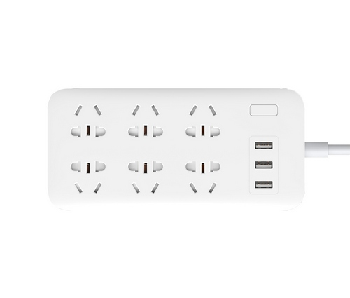 Удлинитель Xiaomi Power Strip 6 Socket Внешний вид удлинителя Xiaomi Power Strip 6 Socket