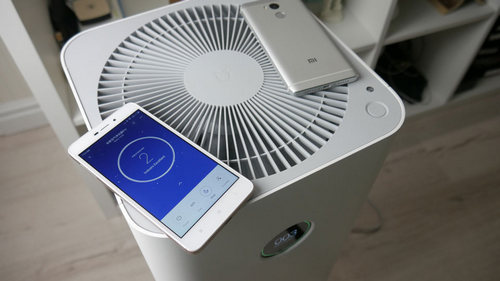 Вентилятор очистителя воздуха Сяоми Mi Air Purifier Pro Внешний вид вентилятора очистителя воздуха Сяоми Mi Air Purifier Pro