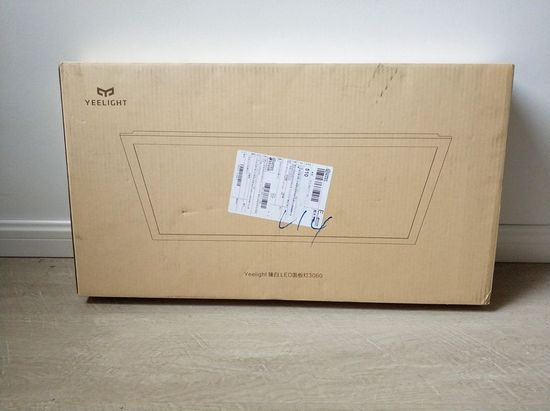 Упаковка Xiaomi Yeelight LED Panel Zhen Light Картонная упаковка Xiaomi Yeelight LED Panel Zhen Light)
